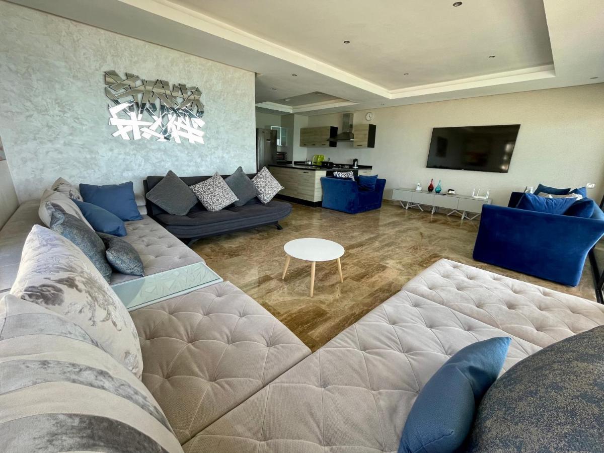 Appart De Luxe Front De Mer Prestigia Plage Des Nations Salé Exterior foto