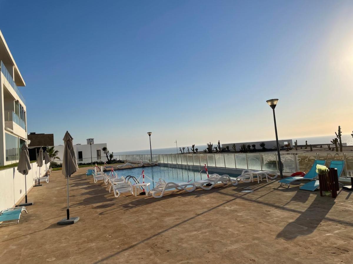 Appart De Luxe Front De Mer Prestigia Plage Des Nations Salé Exterior foto