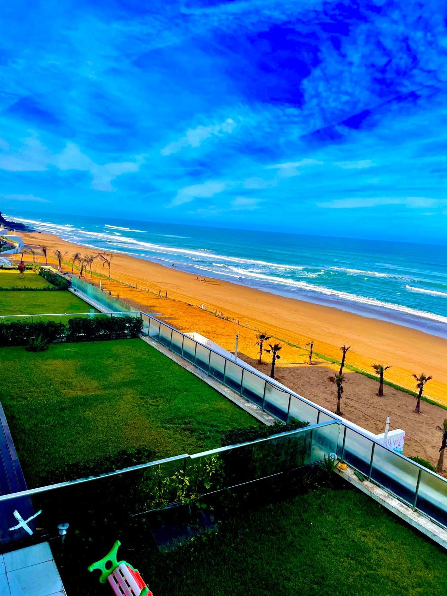 Appart De Luxe Front De Mer Prestigia Plage Des Nations Salé Exterior foto